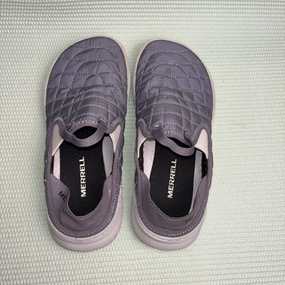 Merrell Hut Moc Loafer Quilted Slip On Shoes Women's Size 6 J001876 Purple - Picture 9 of 9